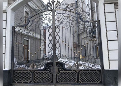 Кованые ворота -Кузница Москвы