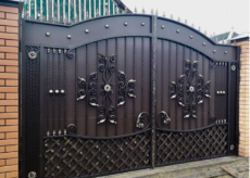 Кованые ворота -Кузница Москвы
