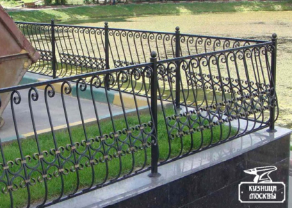 кованые оградки на могилу - Кузница Москвы