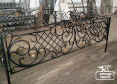 кованые ограды на могилу - Кузница Москвы