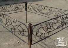 кованые ограды на могилу - Кузница Москвы